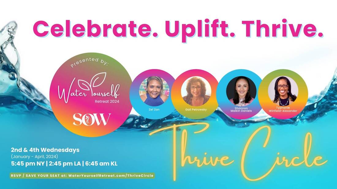 Water Yourself Retreat Thrive Circle